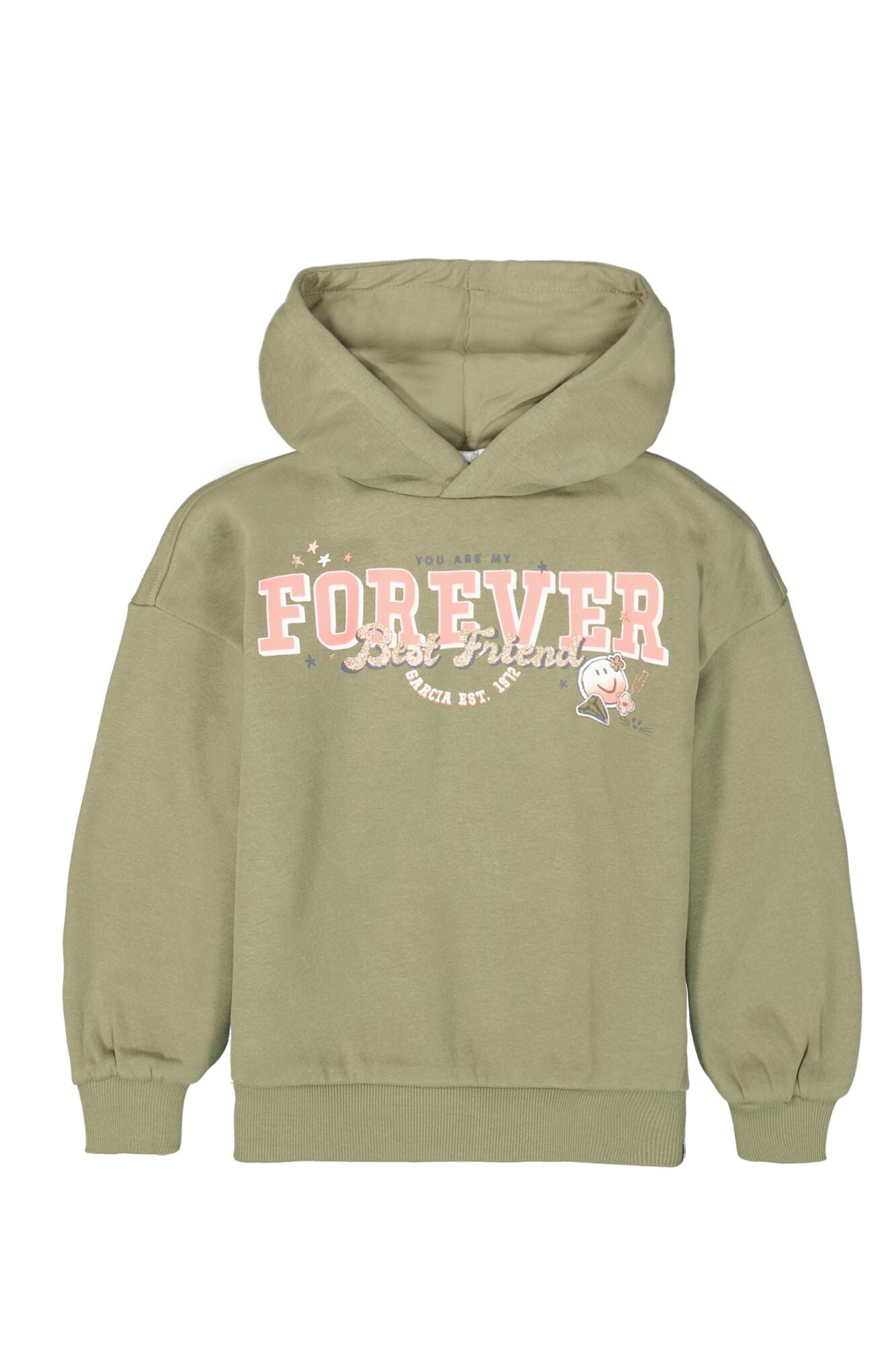 Garcia Hoody Forever Fair Green T44660 Ukkies More