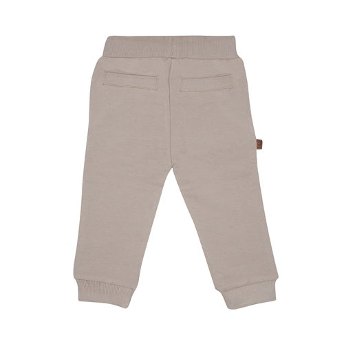 Frogs & Dogs Joggingbroek Taupe “ Smile Club “ 24081006