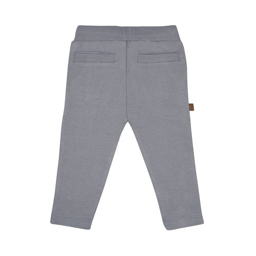 Frogs & Dogs Pleated Joggingbroek Grey “ Smile  Club “ 24081008