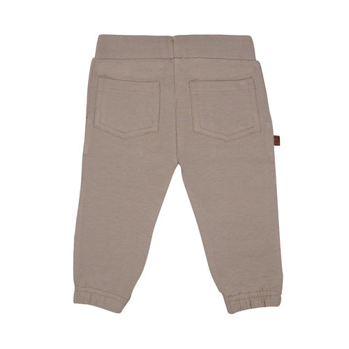 Frogs & Dogs Comfy Joggingbroek Taupe “ Raccoon Club “ 24082002