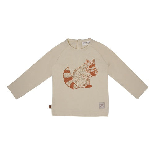 Frogs & Dogs Longsleeve Offwhite “ Raccoon Club “ 24082006