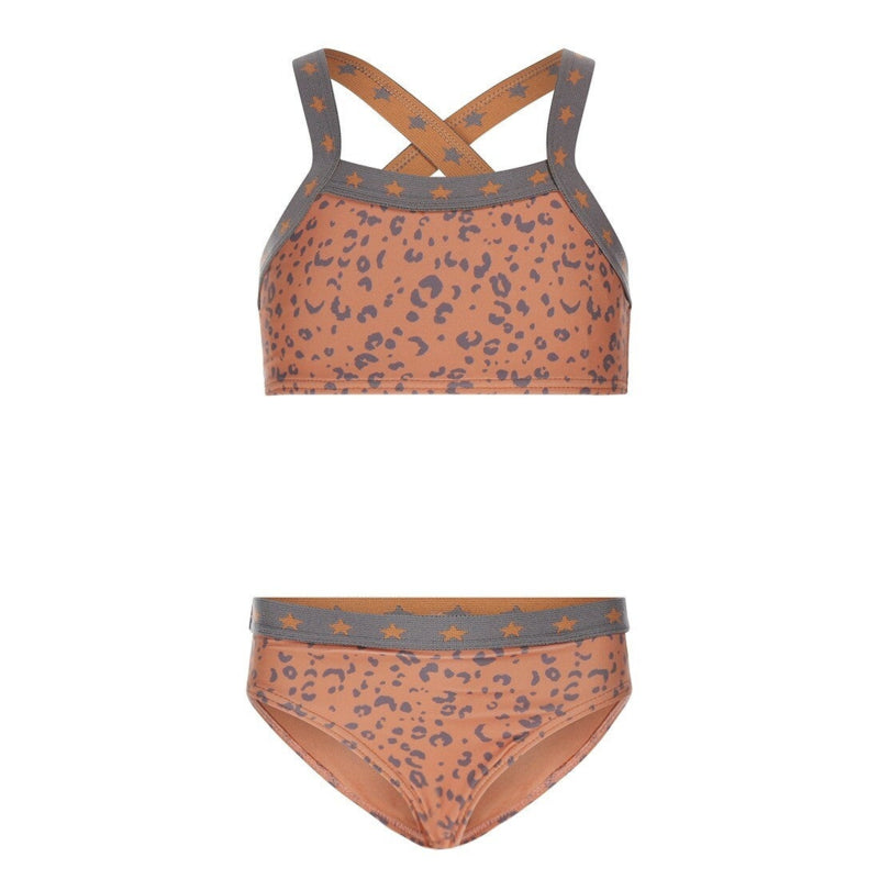 Koko Noko Bikini Panterprint Faded Orange