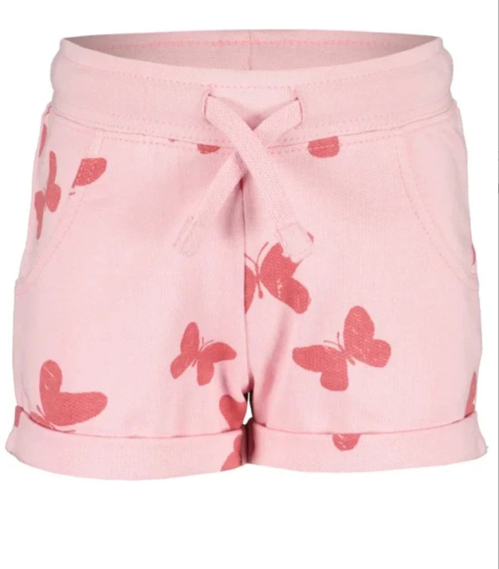 Blue Seven Short Vlinder Roze