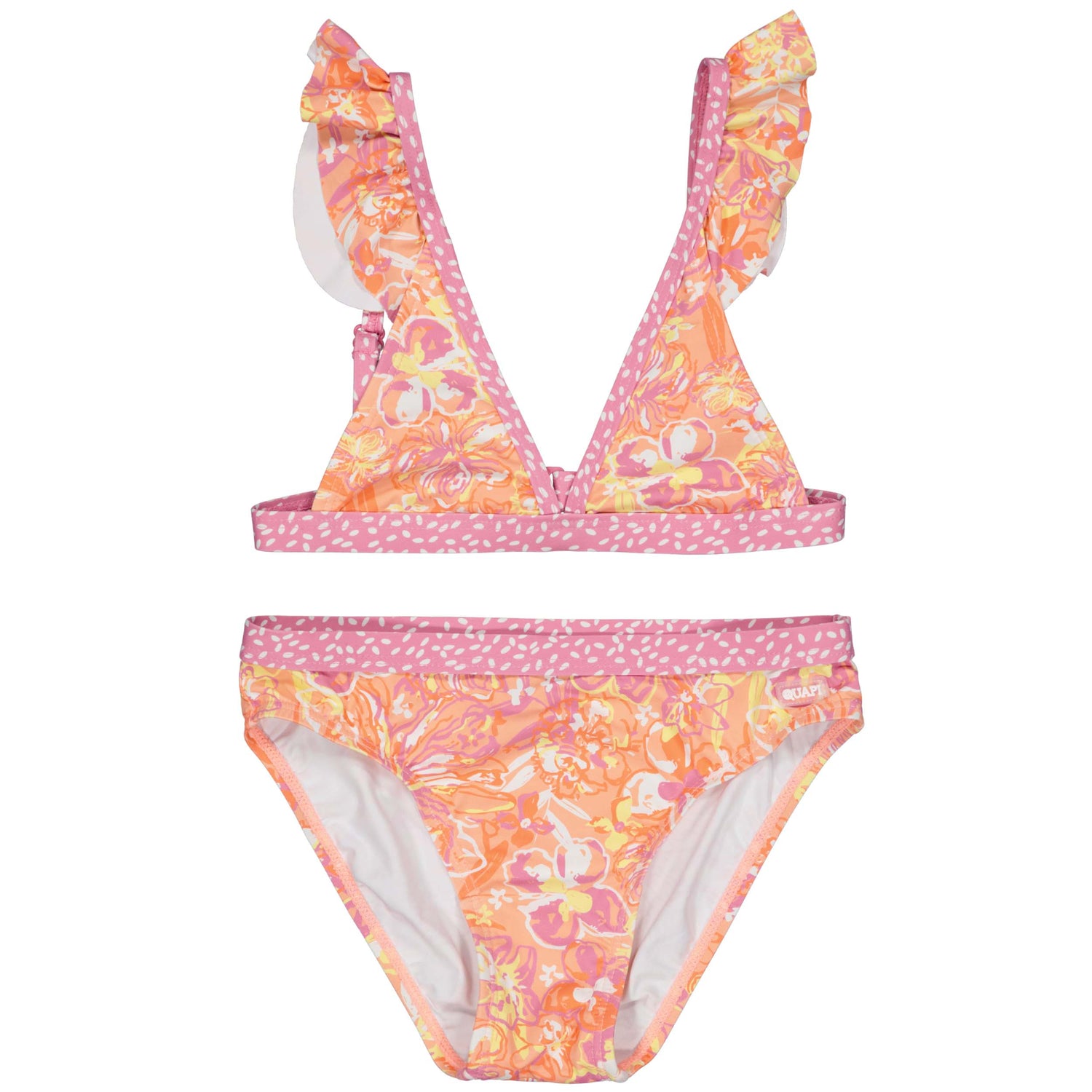 Quapi Bikini Bibine White Flower - BIBINE241