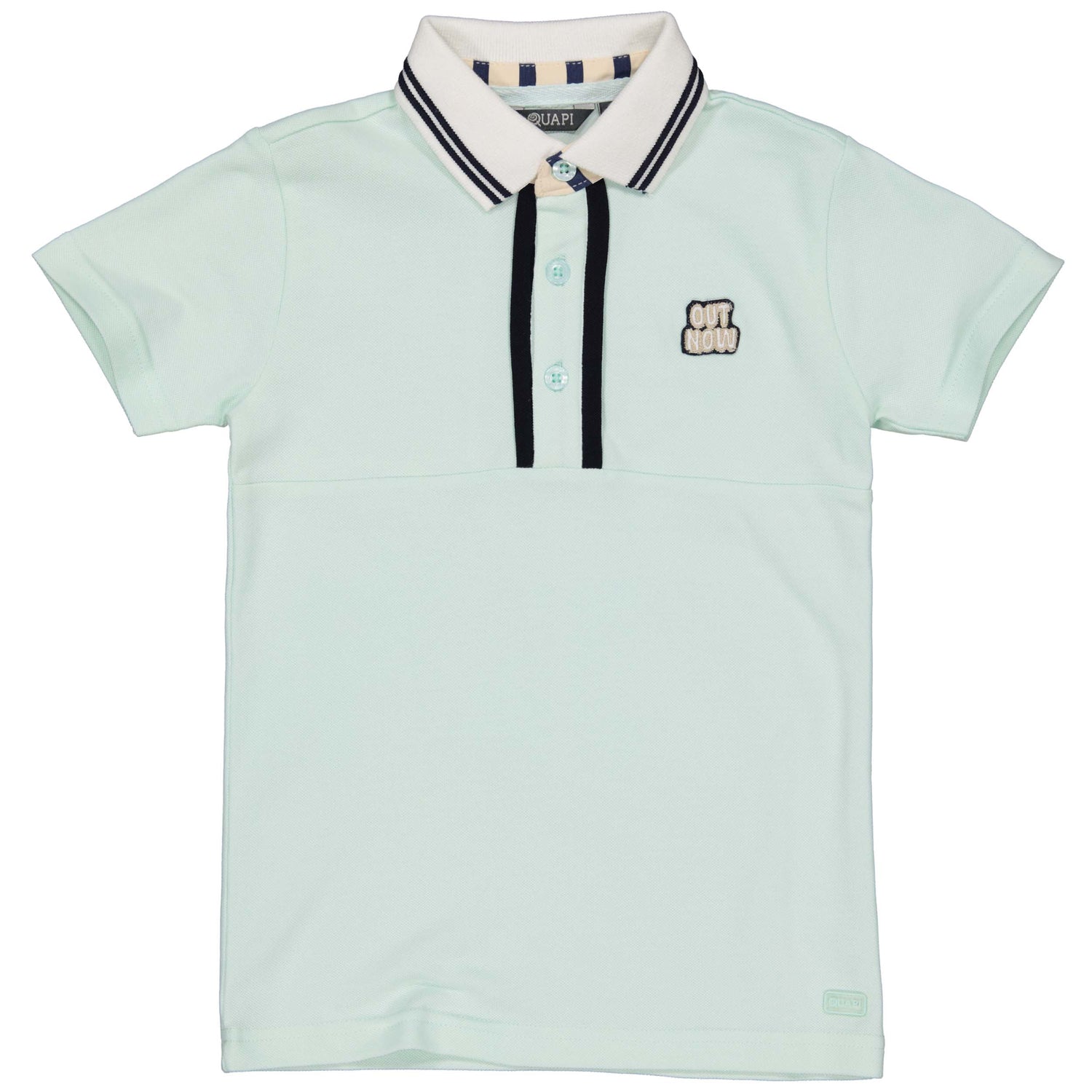 Quapi Polo Shirt Boar Aqua Blue BOAR243