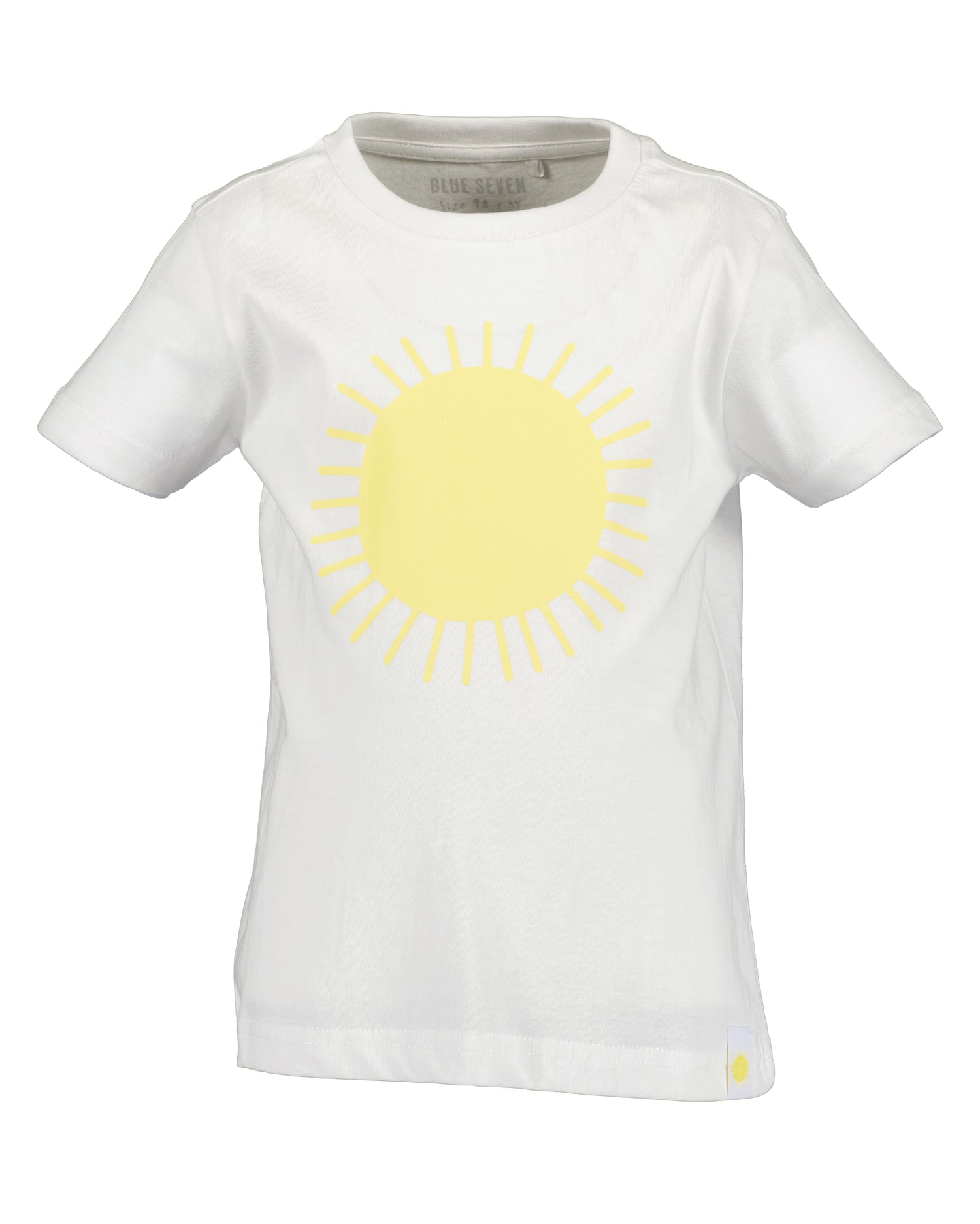 Blue Seven T-Shirt  "Sun" White  X40300