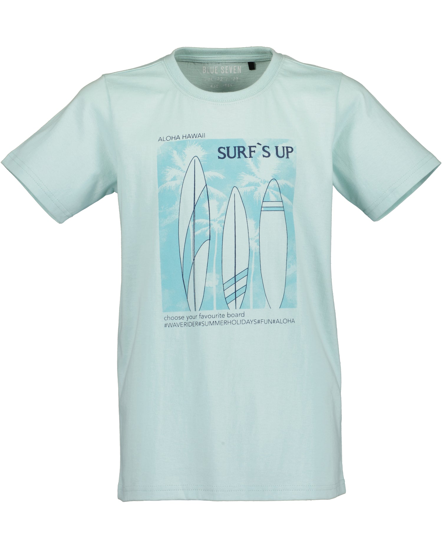 Blue Seven T-Shirt "Surf Up" Blauw X602843-623