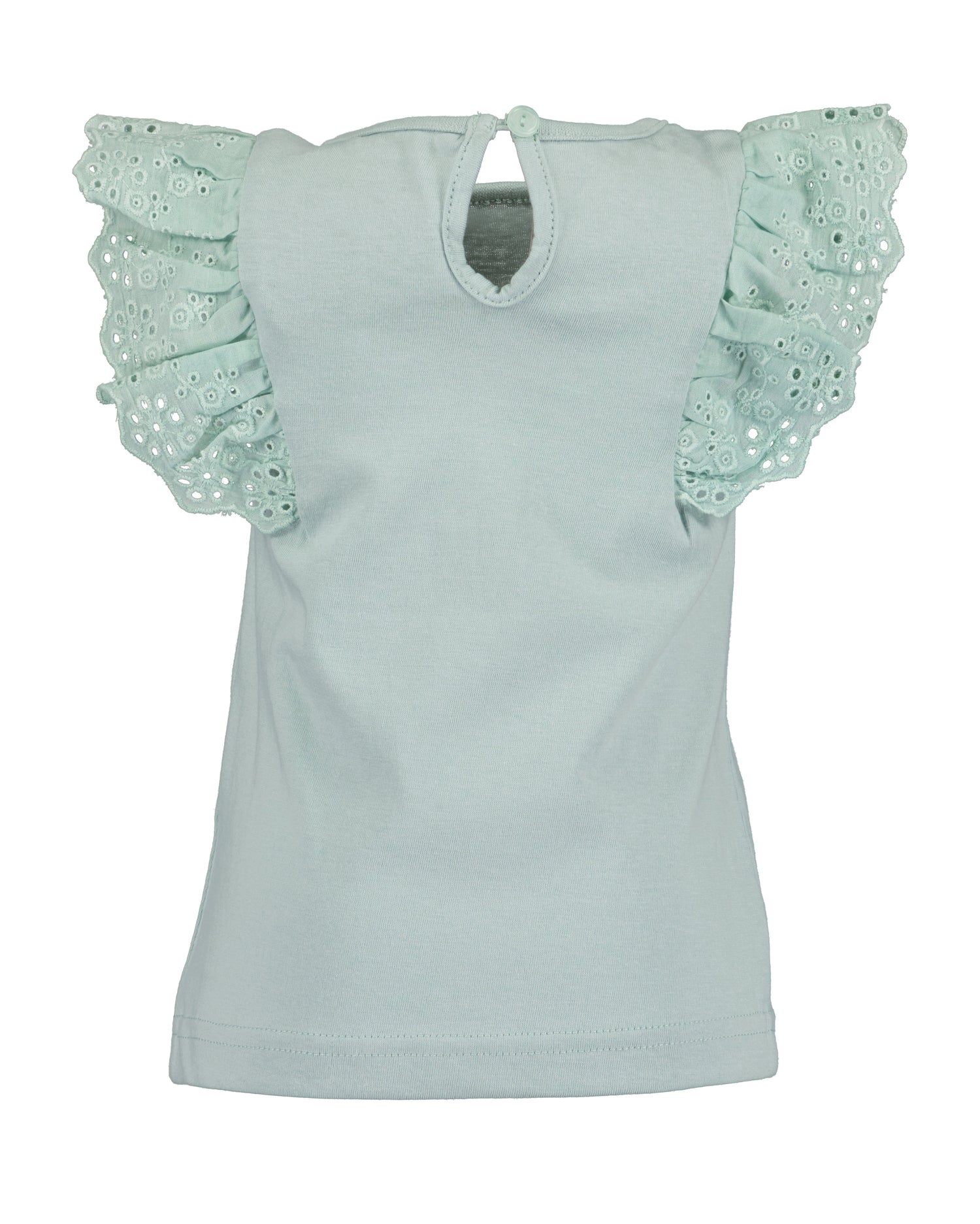 Blue Seven T-Shirt "Broderie" Groen  X901137-634