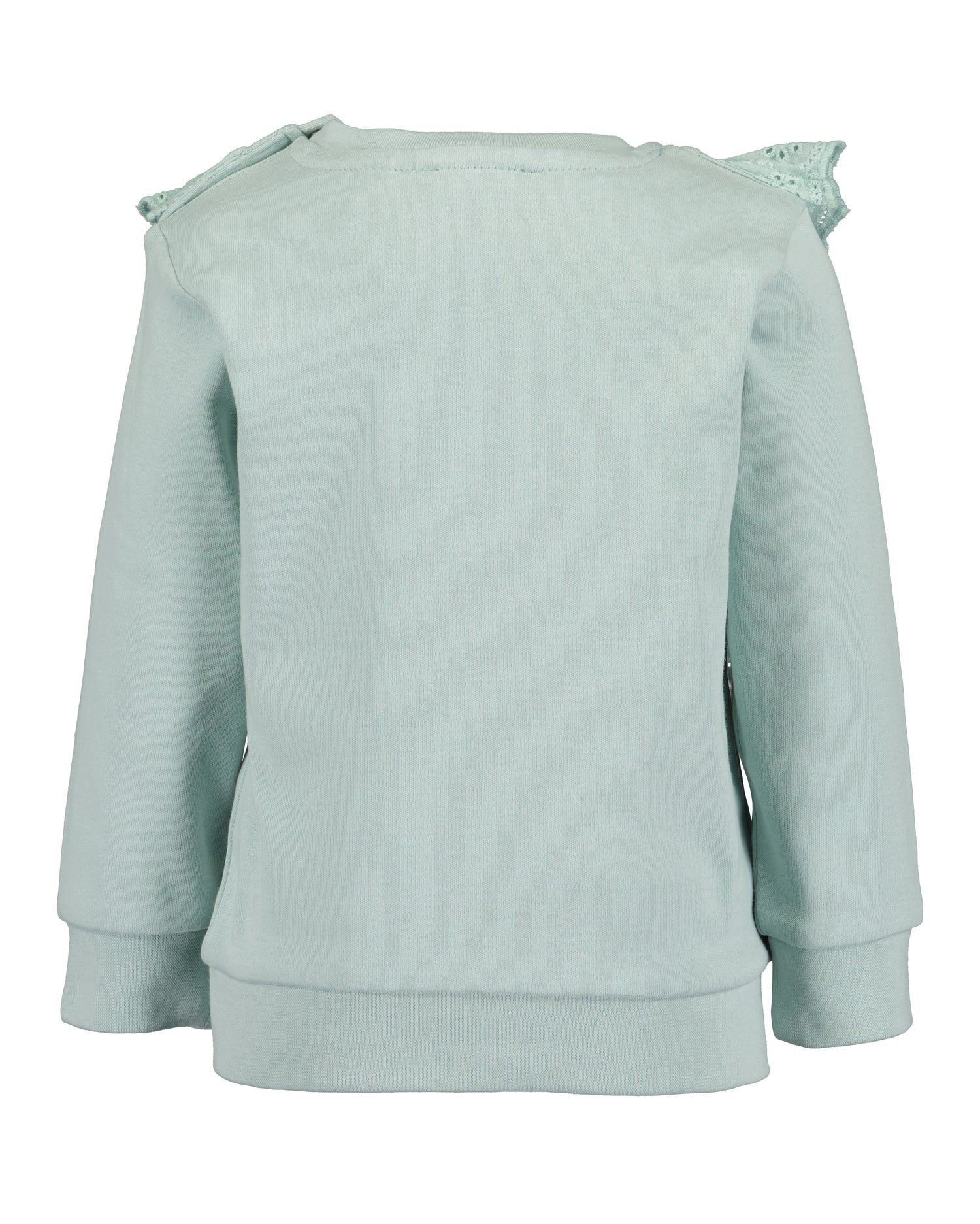 Blue Seven Sweater "Broderie" Groen  X909036