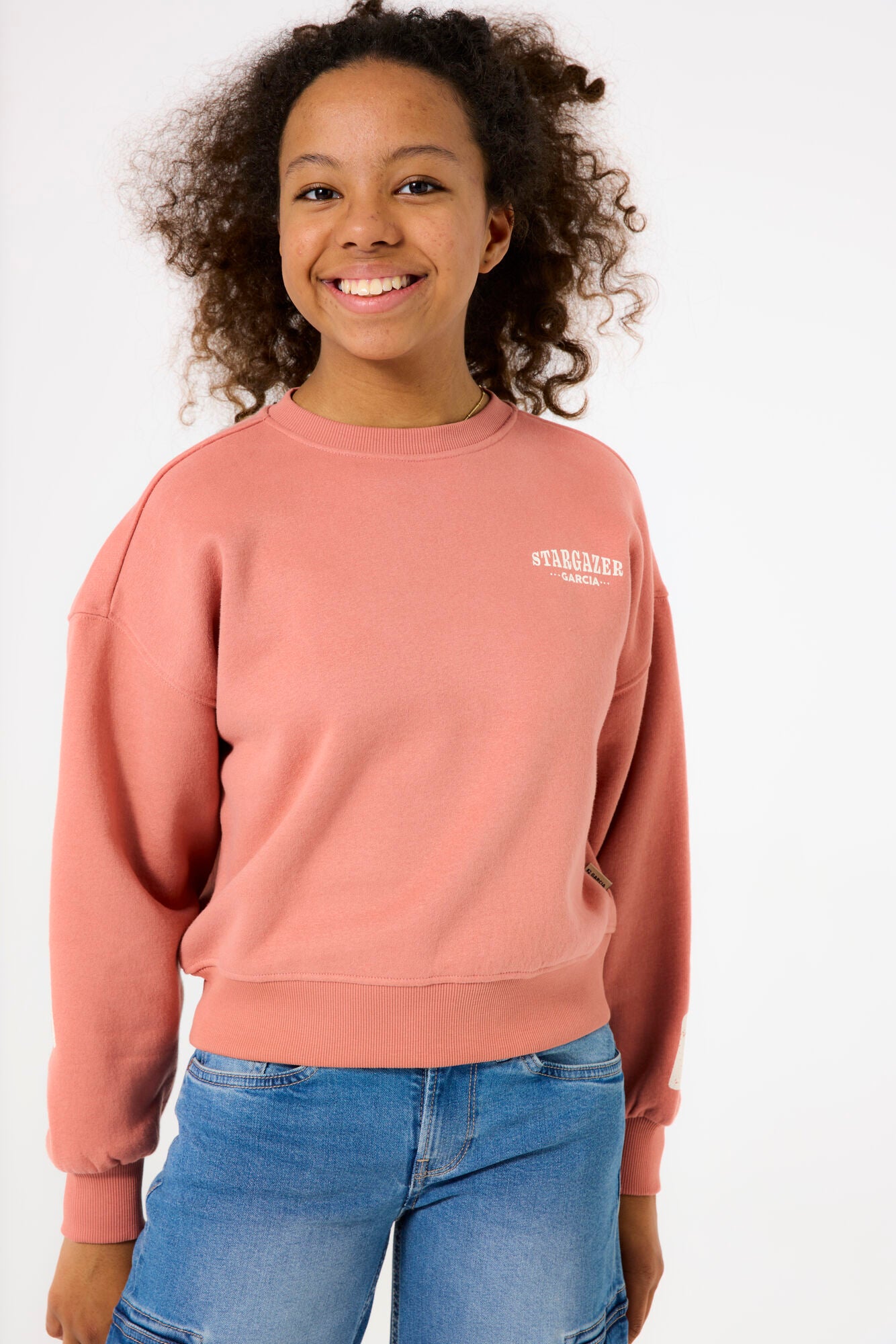 Garcia Sweater "Together"  Dark Blush  U42461-7525