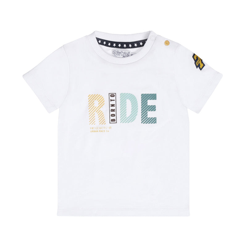 Shirt “ Ride “ White - R50693