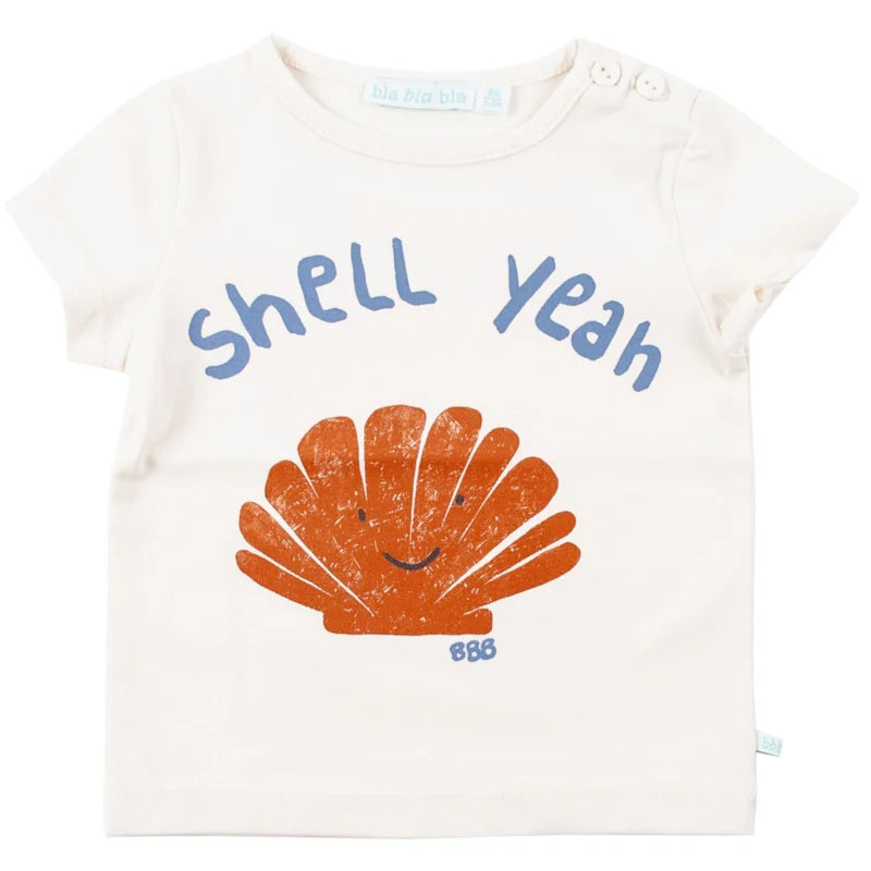 Bla Bla Bla Shirt “ Shell “ Koord 87158