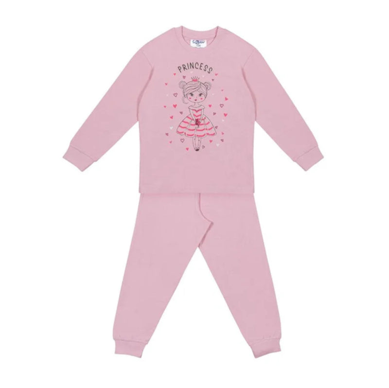 Pyjama princess roze baby - 44578