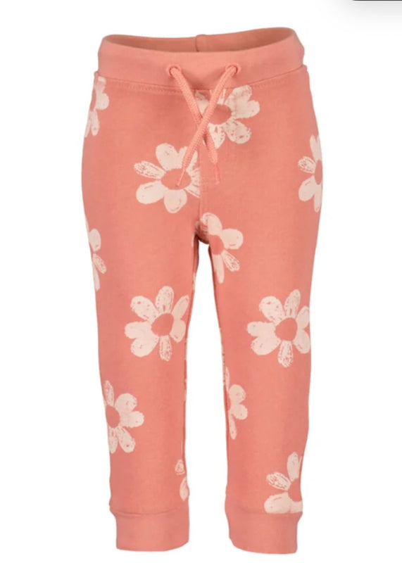 Blue Seven joggingbroek roze bloemen