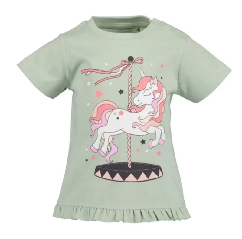 Blue Seven Shirt mint Unicorn