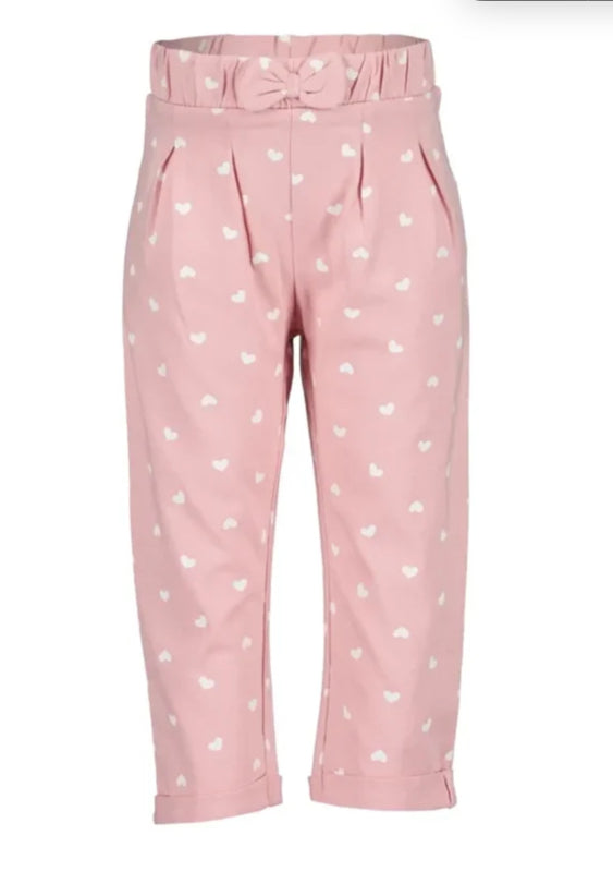 Blue Seven joggingbroek mint of roze Hartjes