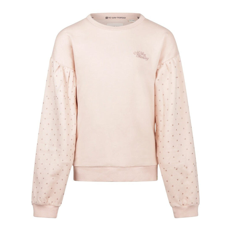 No Way Monday Sweater Dusty Pink