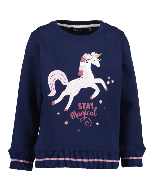 Blue Seven Sweater "Magical" Blauw 764659X