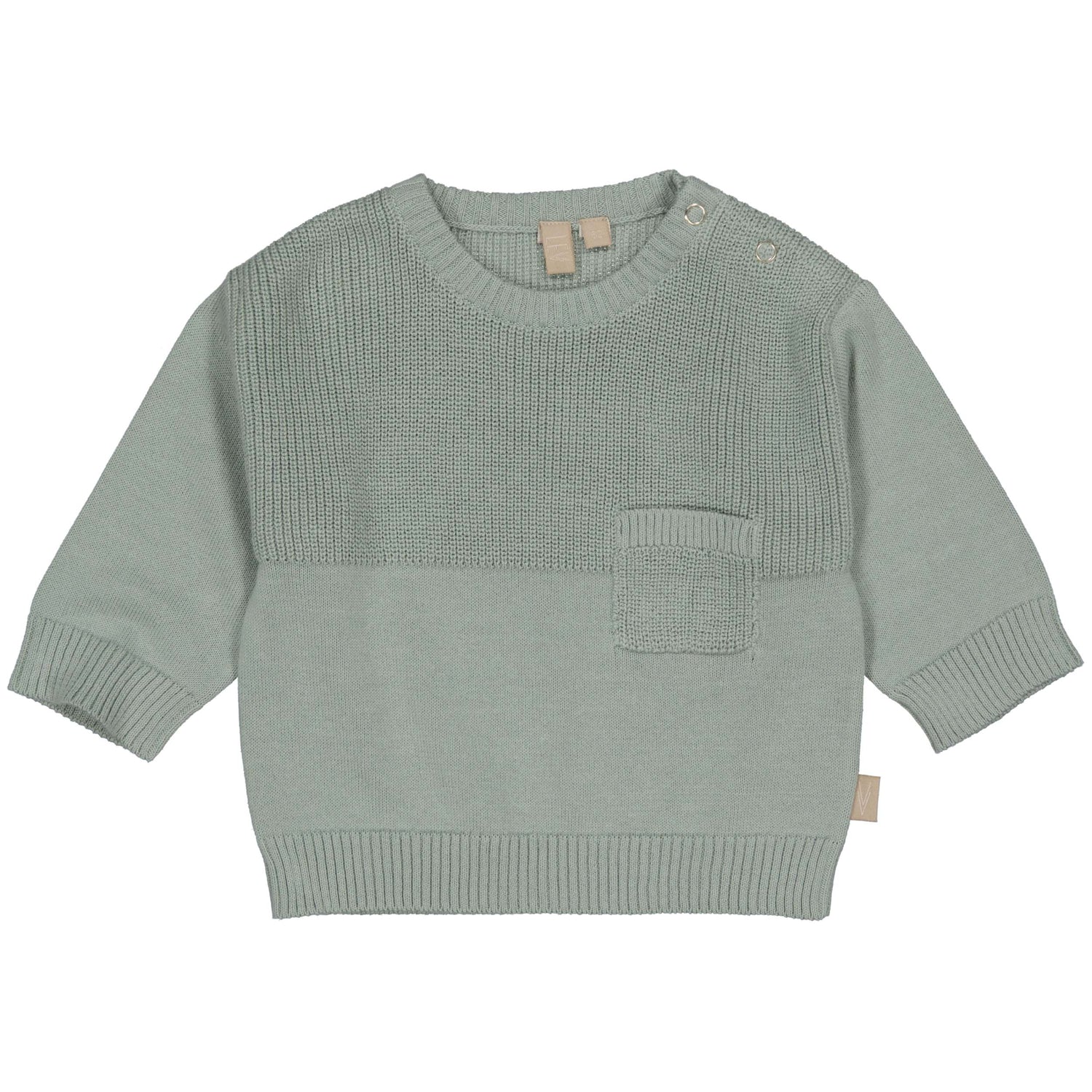 Levv Sweater Jasper Dark Mint JASPERLNBW24