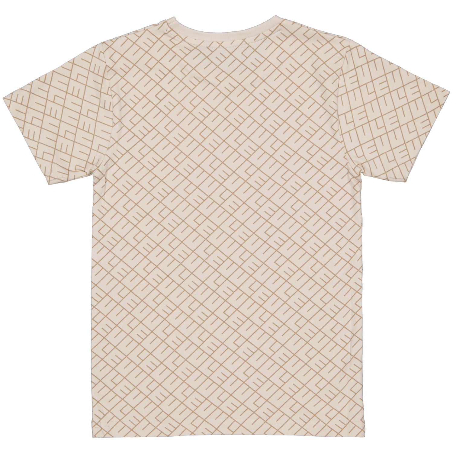 Shirt Kaden Taupe tekst