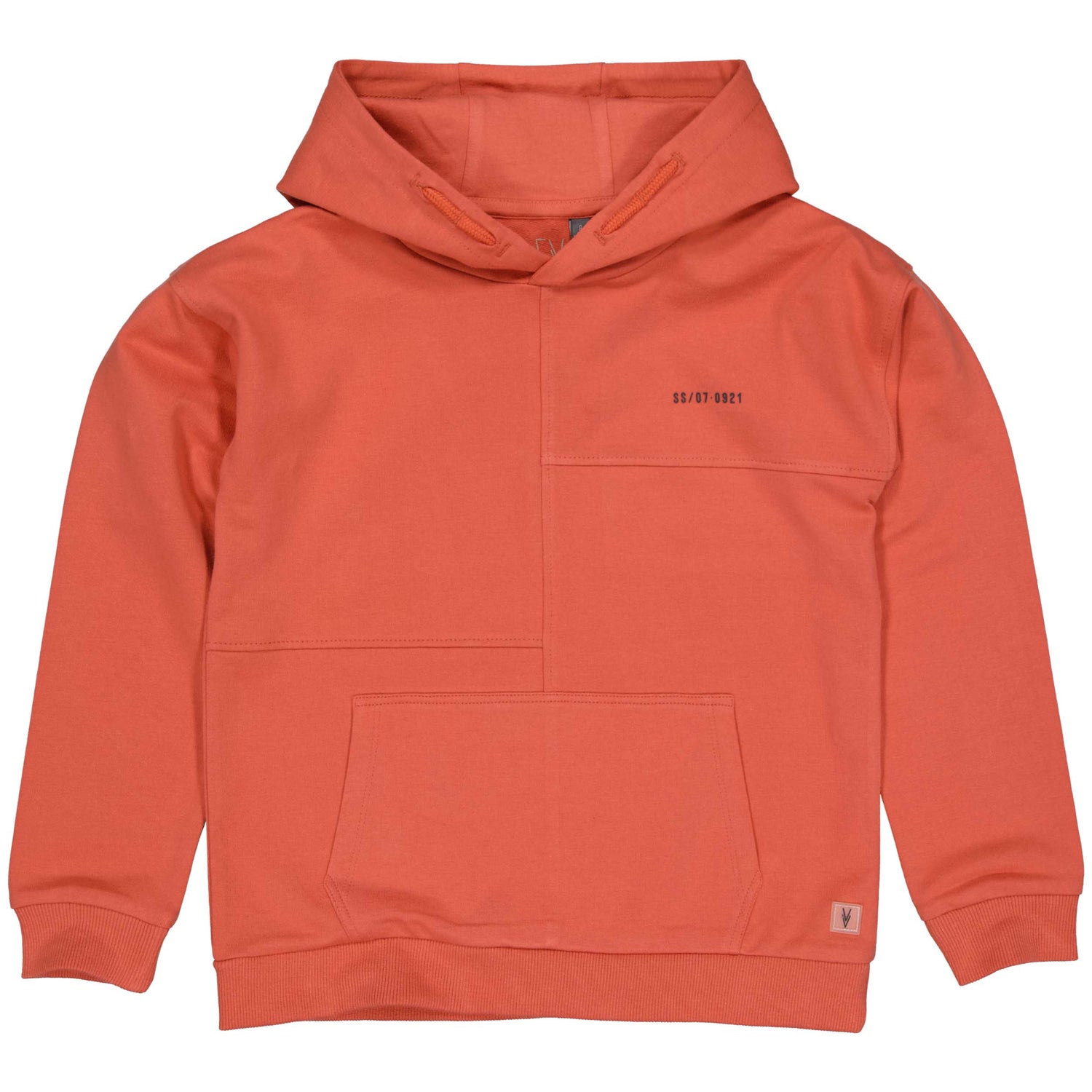 Oversized Hoody Koen Oranje Red