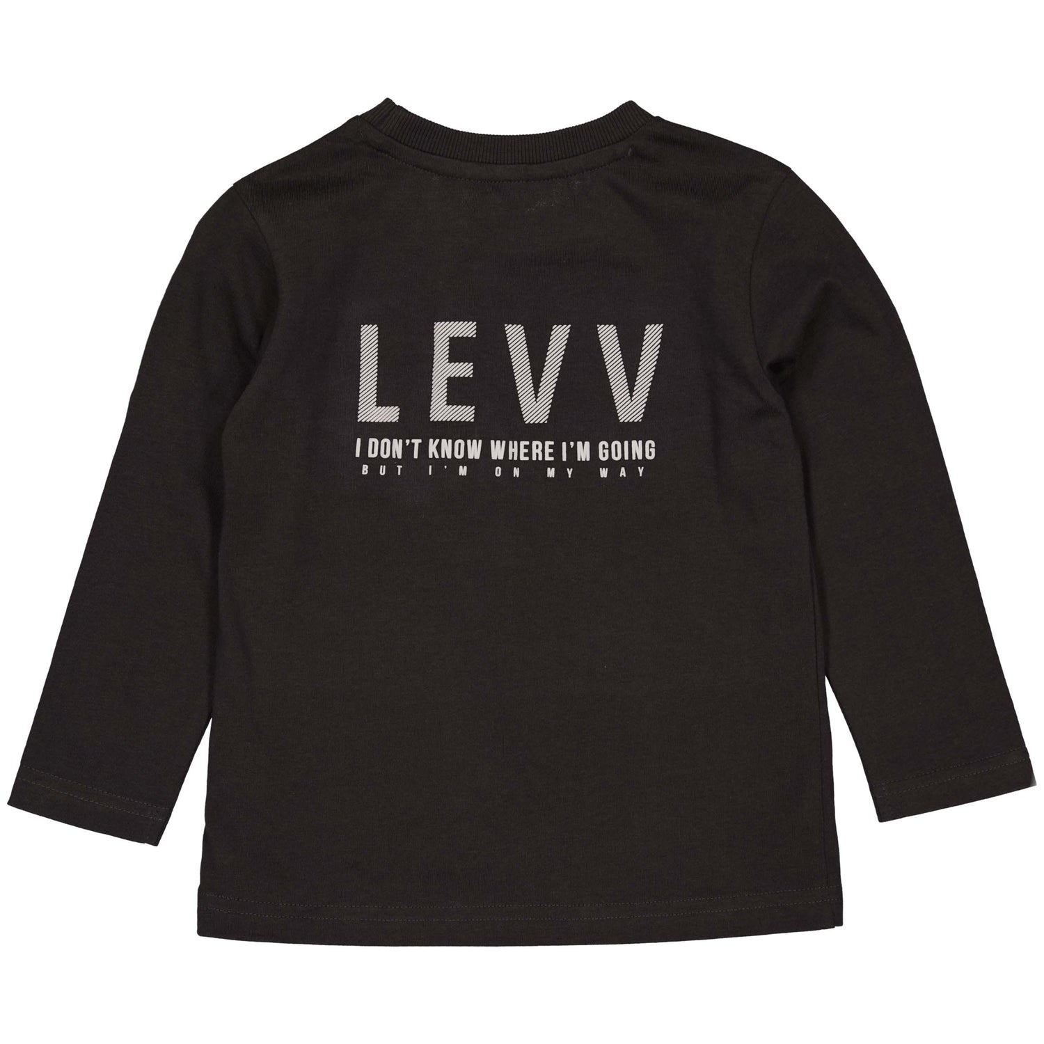 Levv Shirt Palmer Dark Grey PALMERLW241