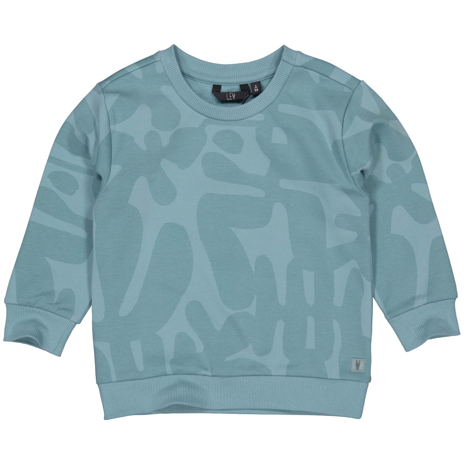 Levv Sweater Parley Blue Sketch PARLEYLW242