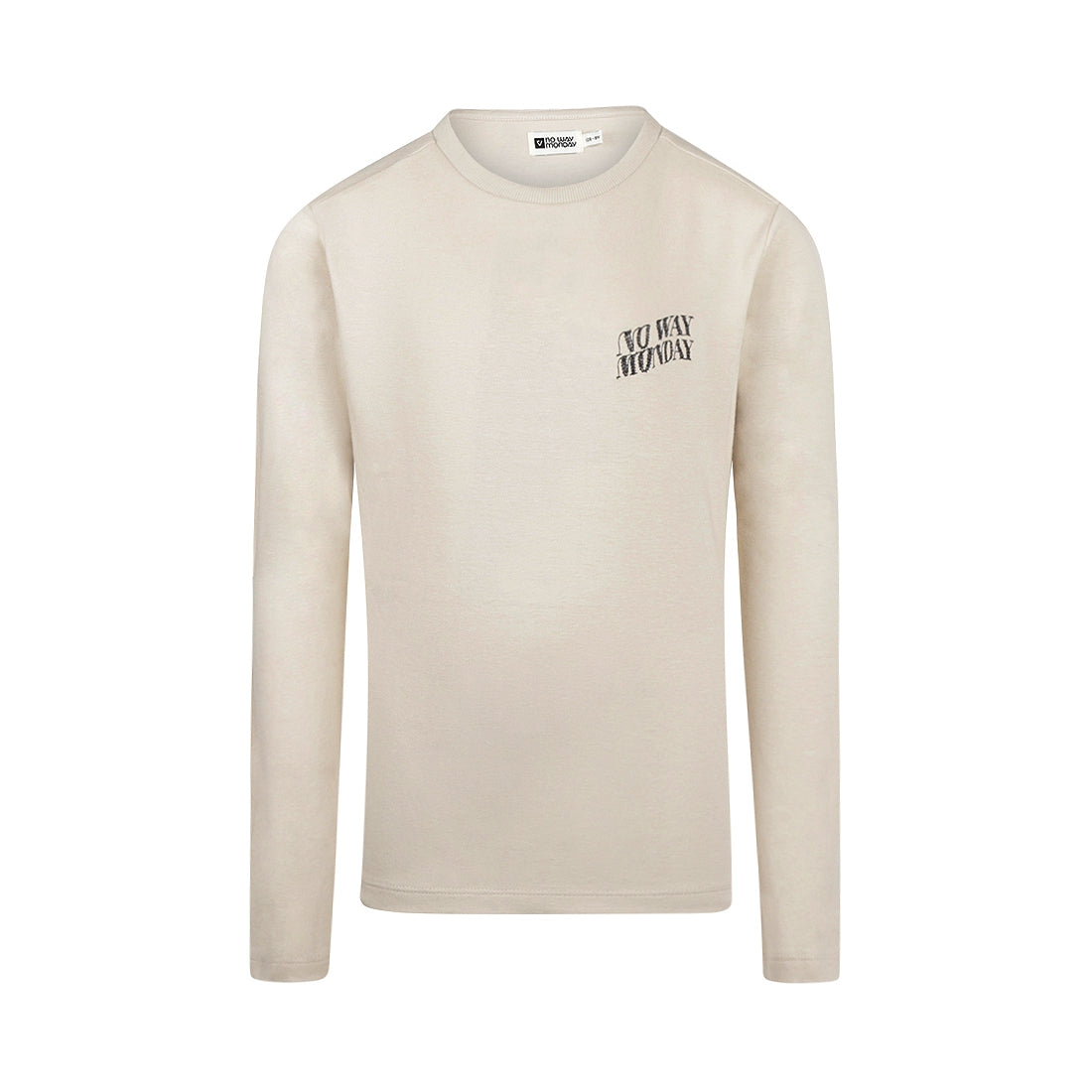 No Way Monday Longsleeve "No Way" Sand  Q52190