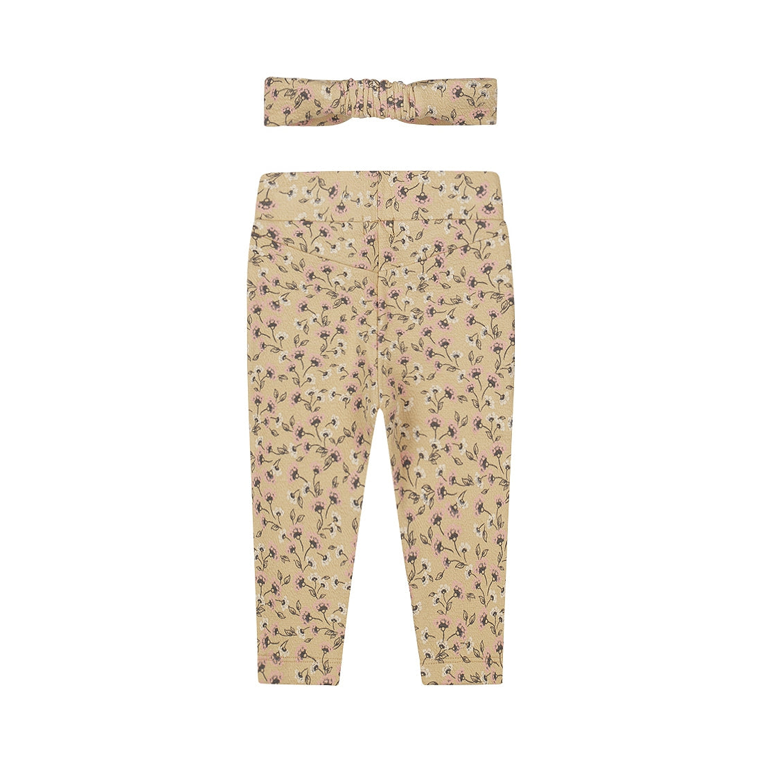 Dirkje Joggingbroek "Bloem" Dark Sand Q52442