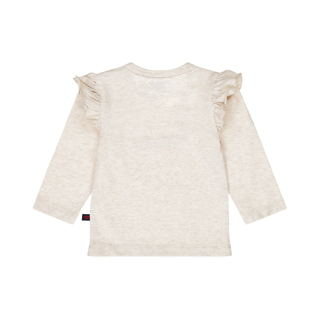 Dirkje Longsleeve "Teckel"  Beige Grey  Q52481