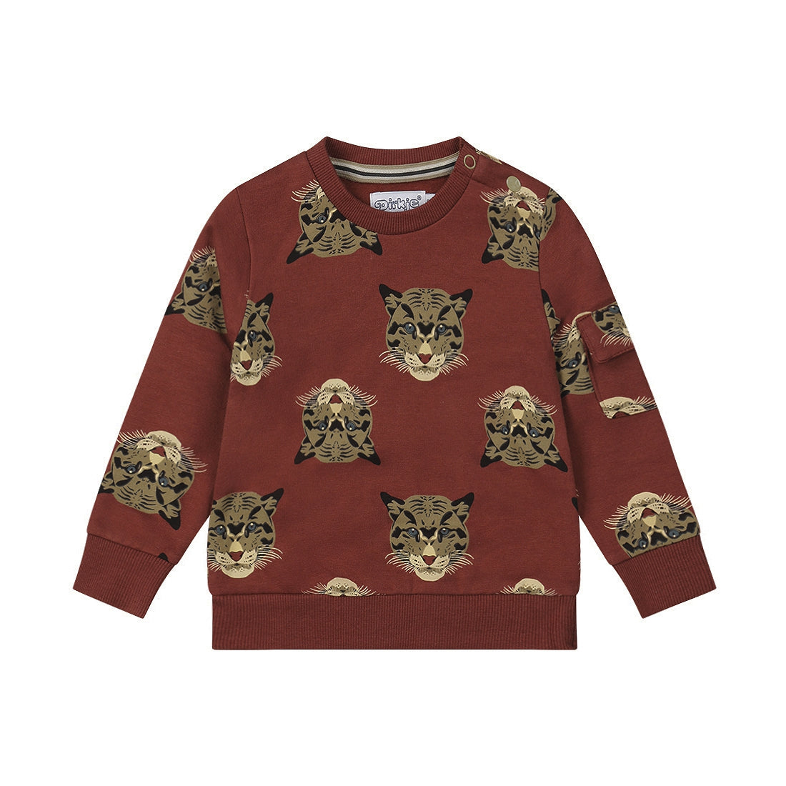 Dirkje Sweater  "Panter"  Dusty Red  Q52692