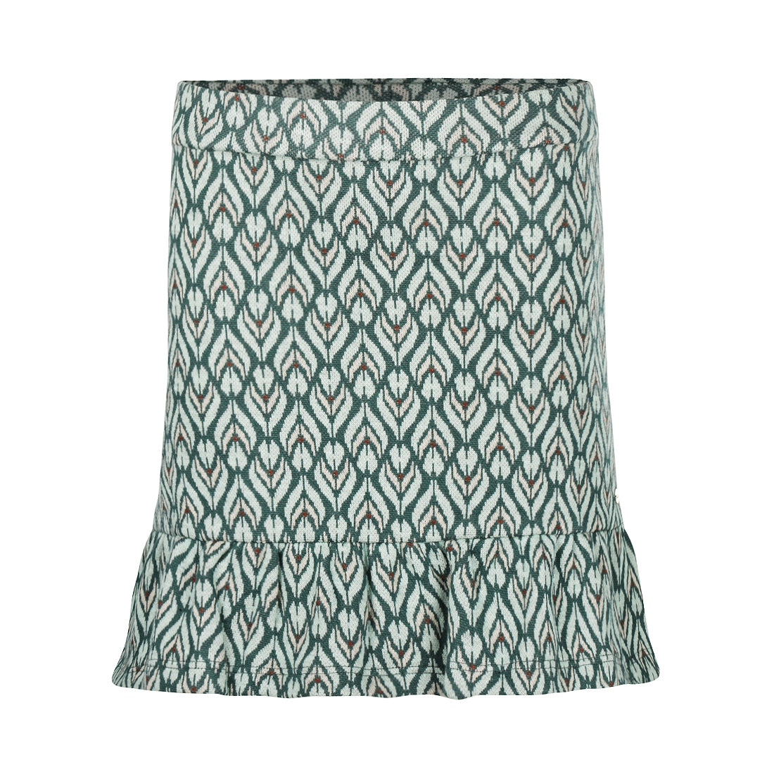 Koko Noko   Skirt  "Blad"  Light Aqua   Q52964