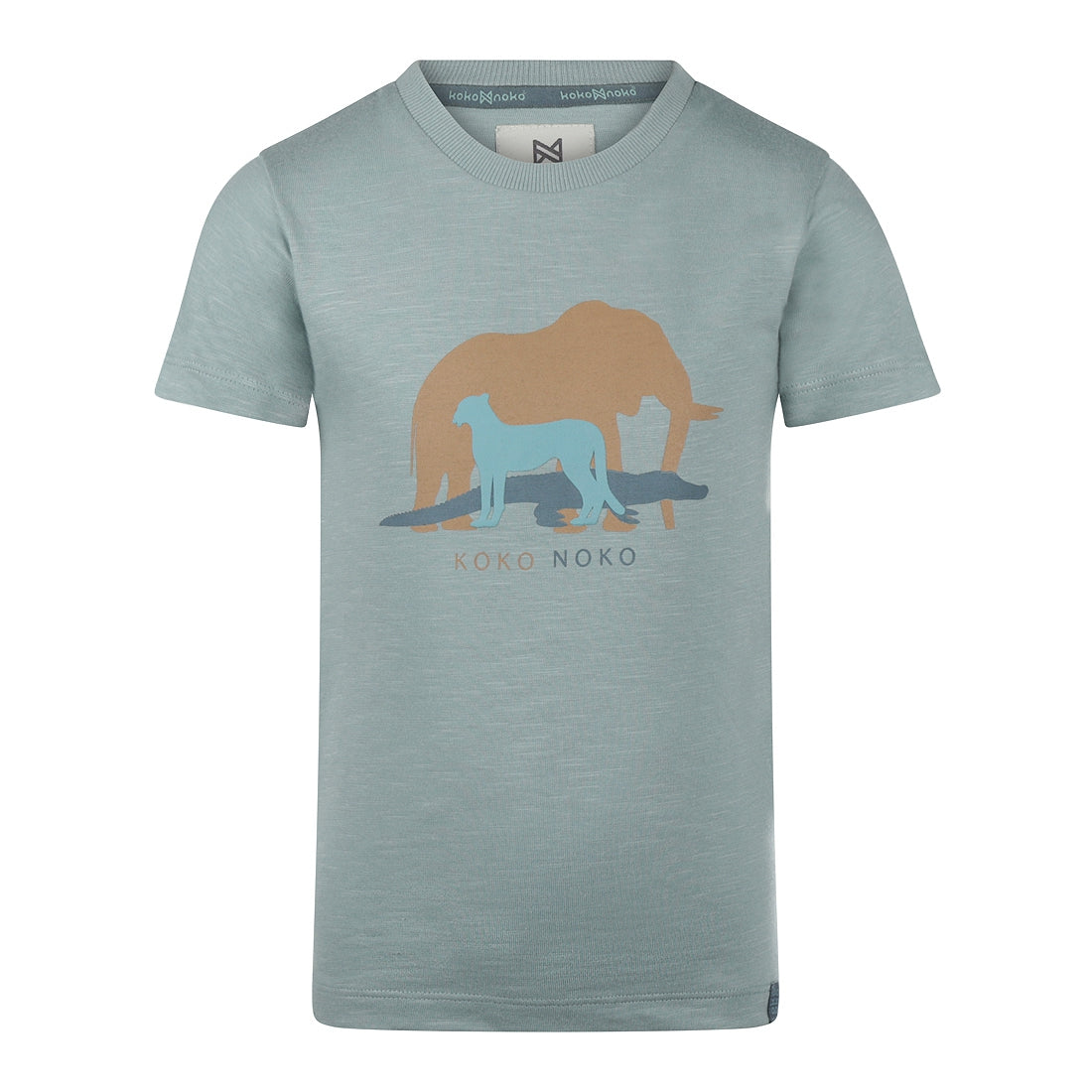 Koko Noko Shirt Dieren Light Blue R50848-37