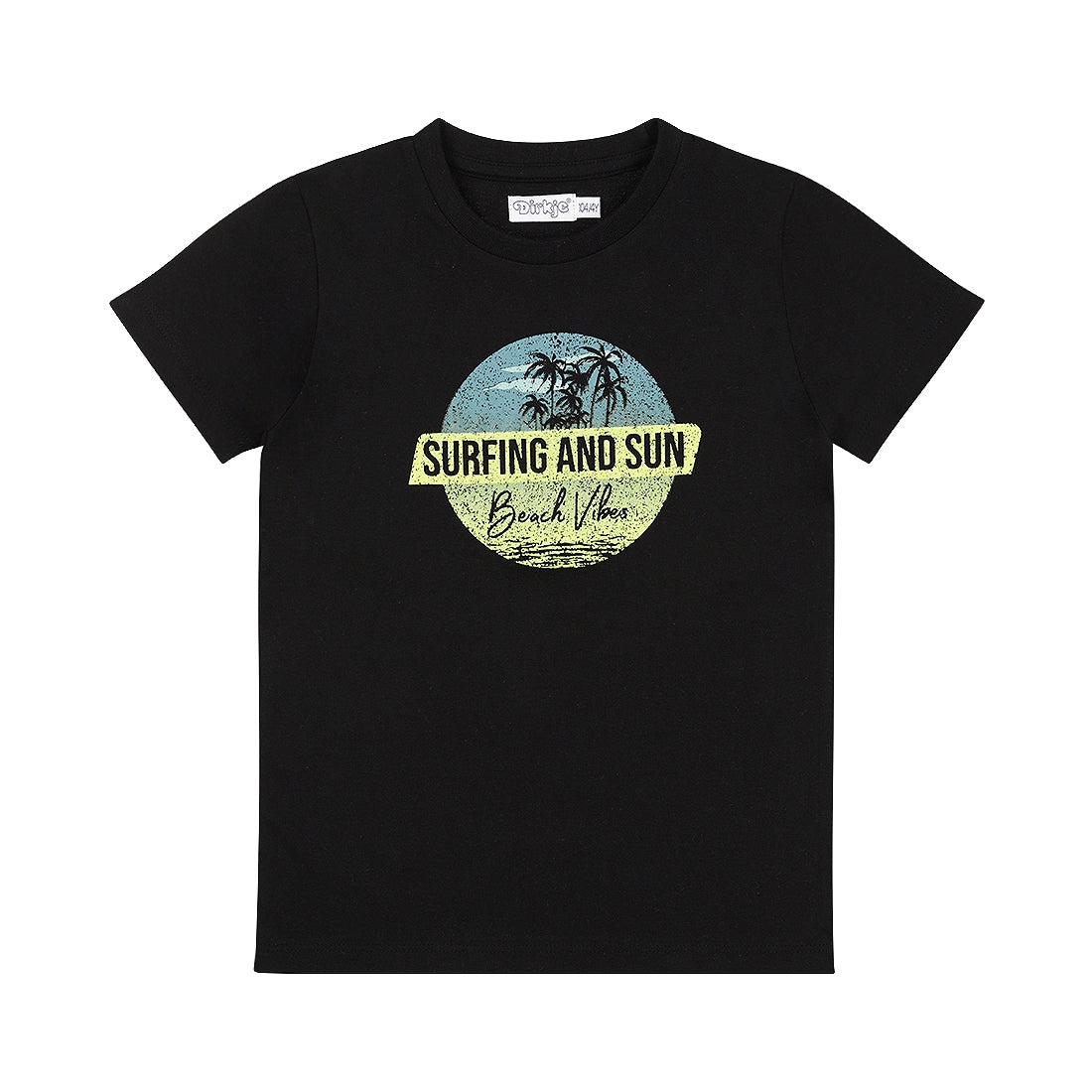 Dirkje T-shirt Sun Limited Black RX50536