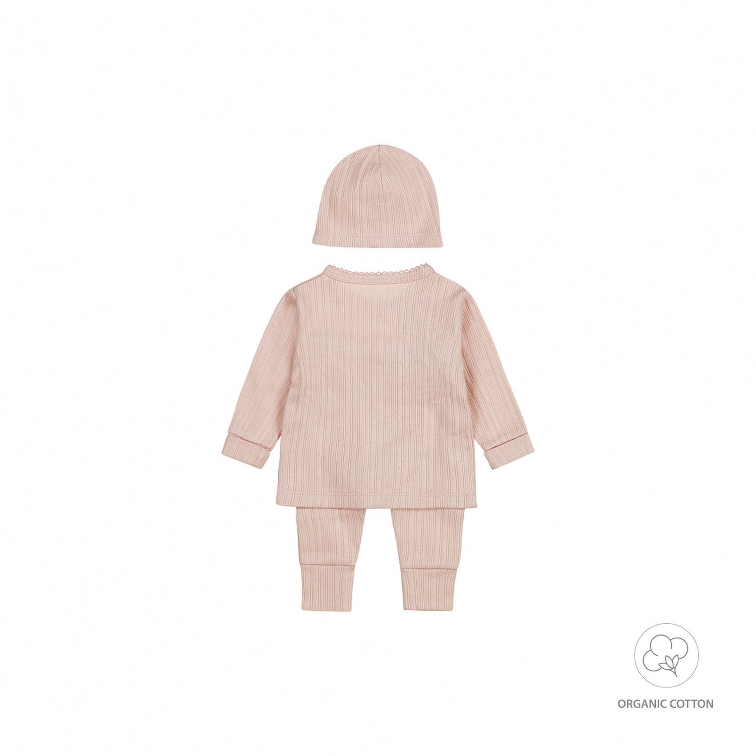 Dirkje Twee Delig Set Dusty Pink Organic Cotton WN1206