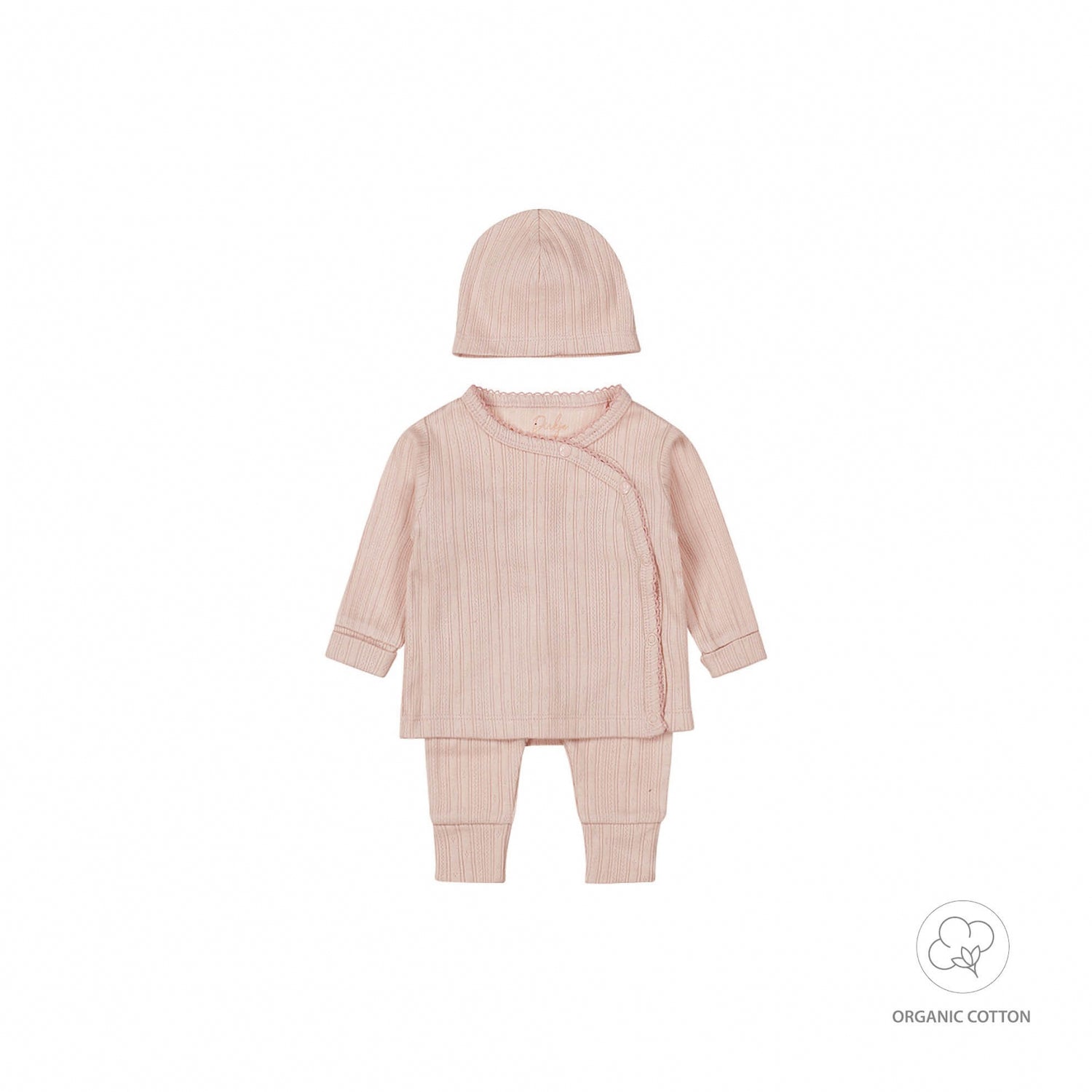 Dirkje Twee Delig Set Dusty Pink Organic Cotton WN1206