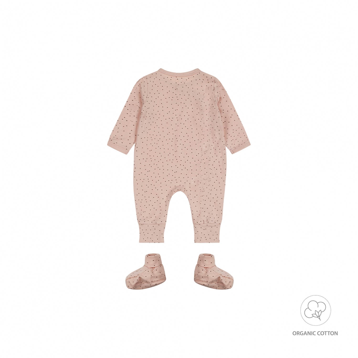 Dirkje Boxpak + Slofjes Dusty Pink Organic Cotton WN1208